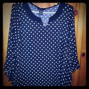 3/4Sleeve flowy blouse